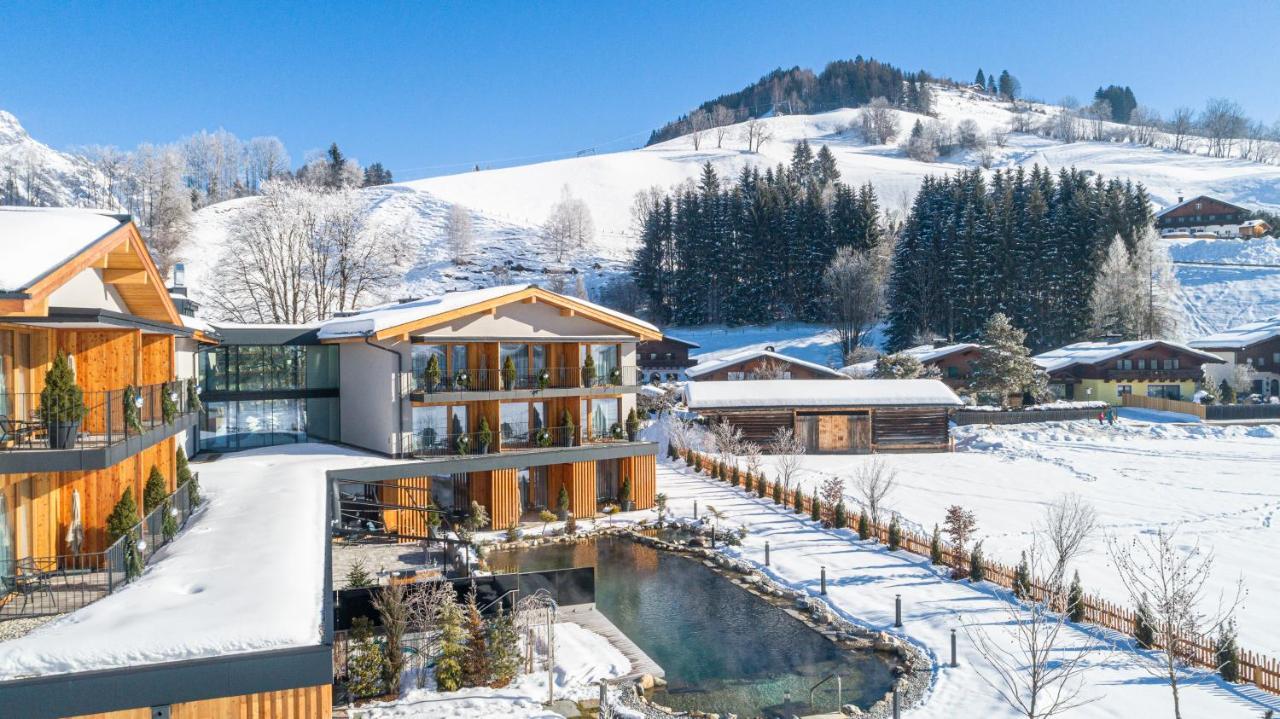 Hotel Morgenzeit -Natuerlich.Bed&Brunch Maria Alm am Steinernen Meer Luaran gambar