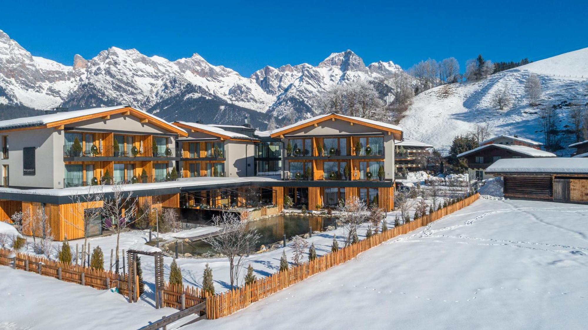 Hotel Morgenzeit -Natuerlich.Bed&Brunch Maria Alm am Steinernen Meer Luaran gambar