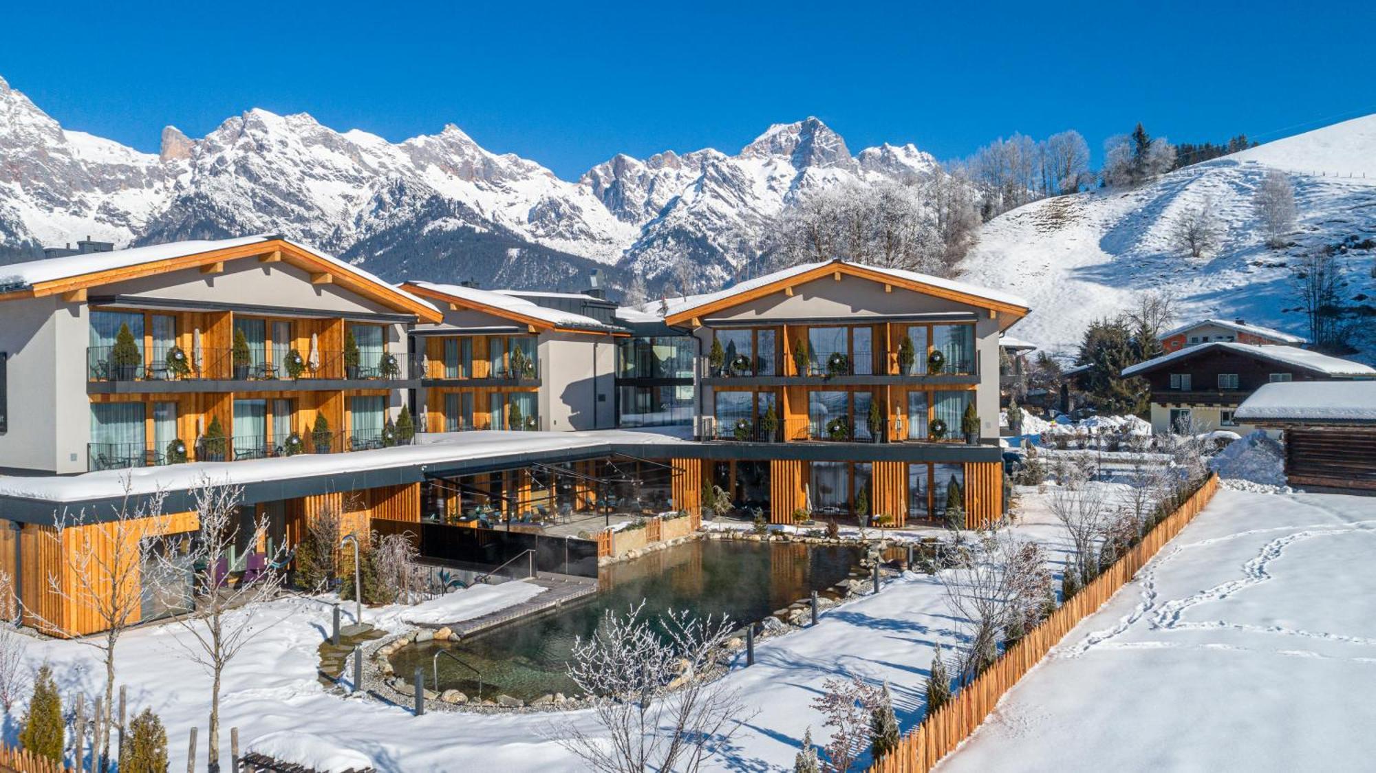 Hotel Morgenzeit -Natuerlich.Bed&Brunch Maria Alm am Steinernen Meer Luaran gambar
