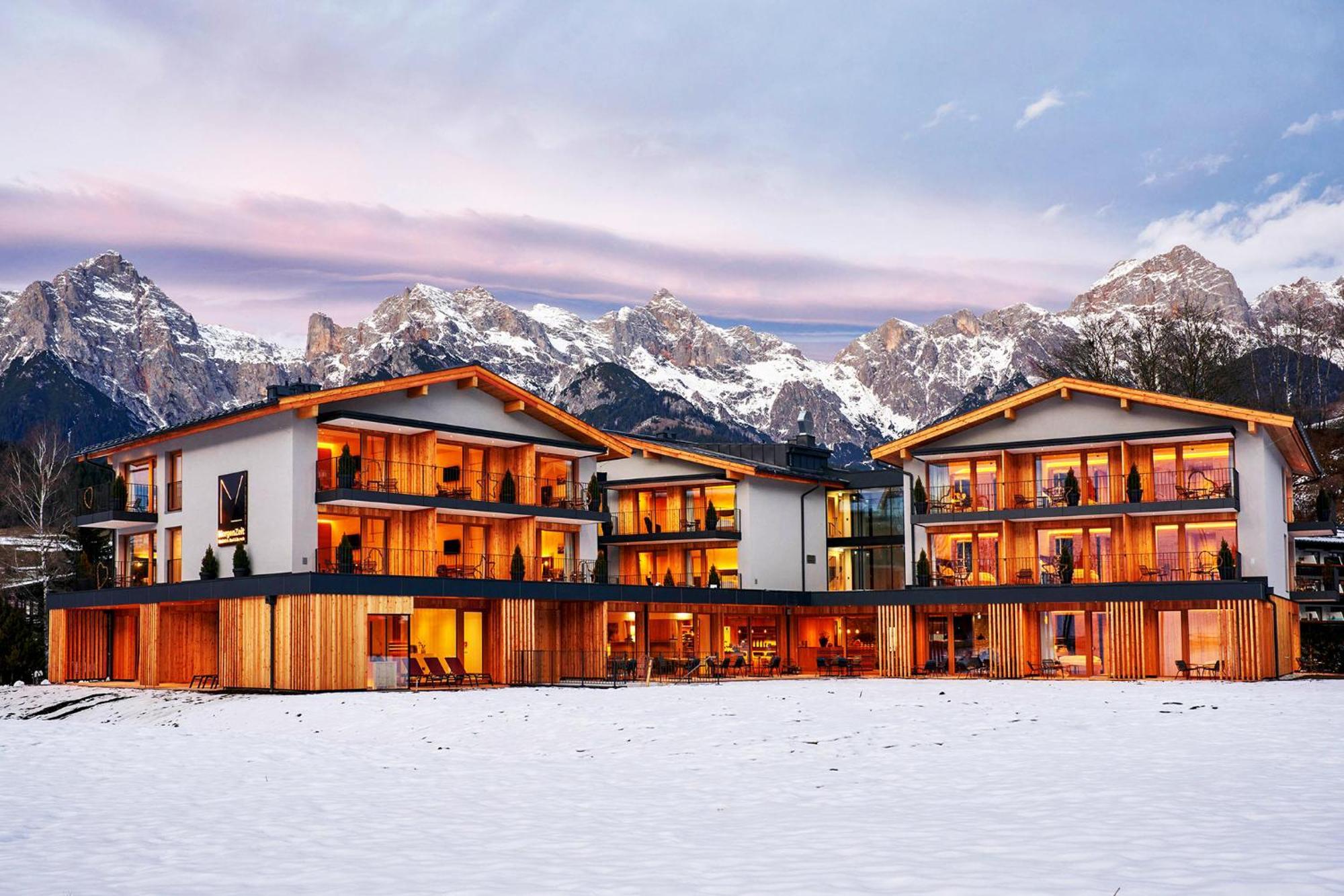 Hotel Morgenzeit -Natuerlich.Bed&Brunch Maria Alm am Steinernen Meer Luaran gambar